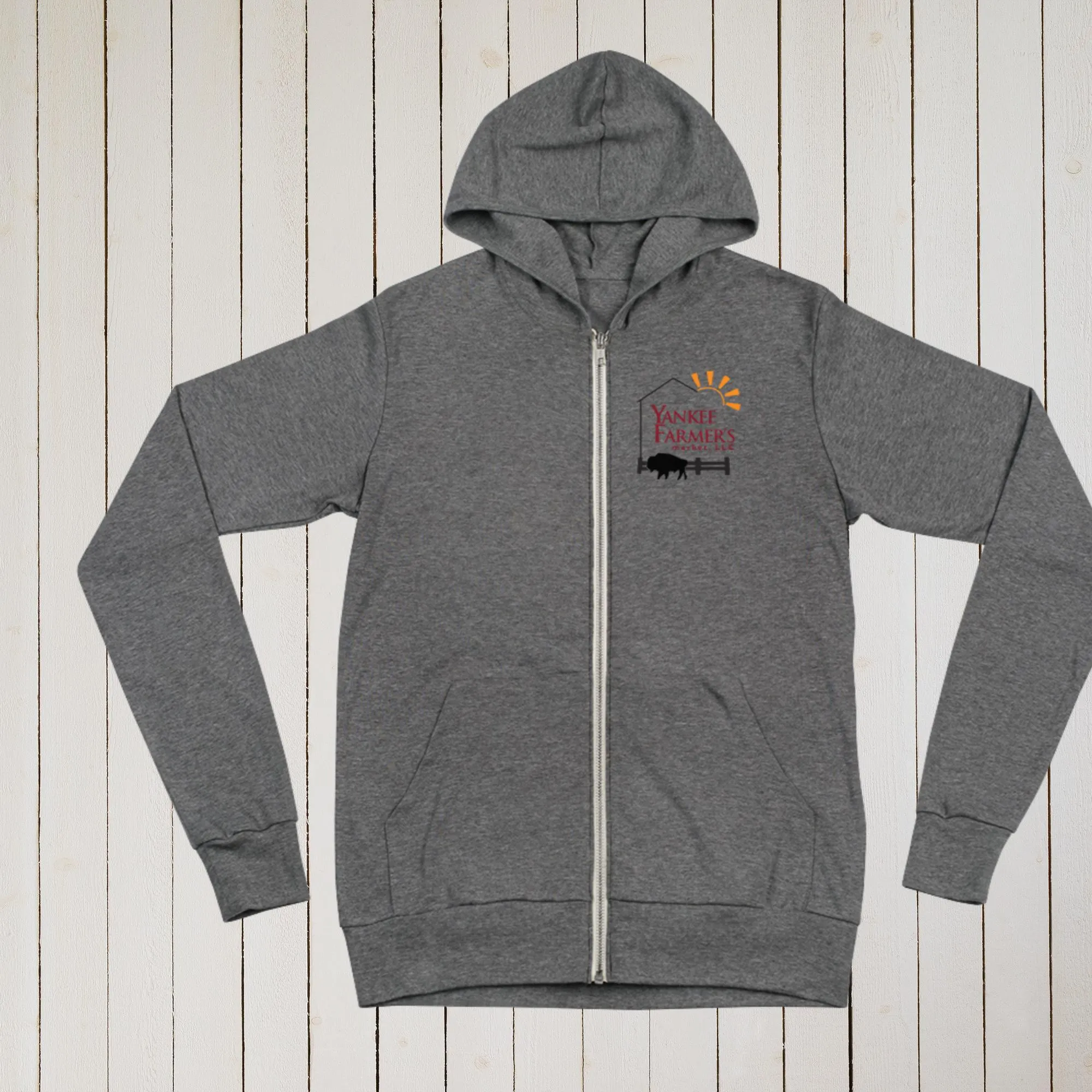 Eat Wild Lightweight Zip Hoodie