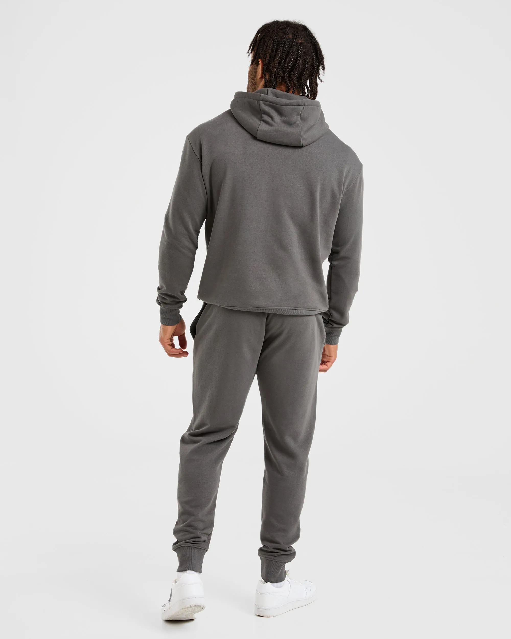 Essential Lightweight Hoodie - Charcoal