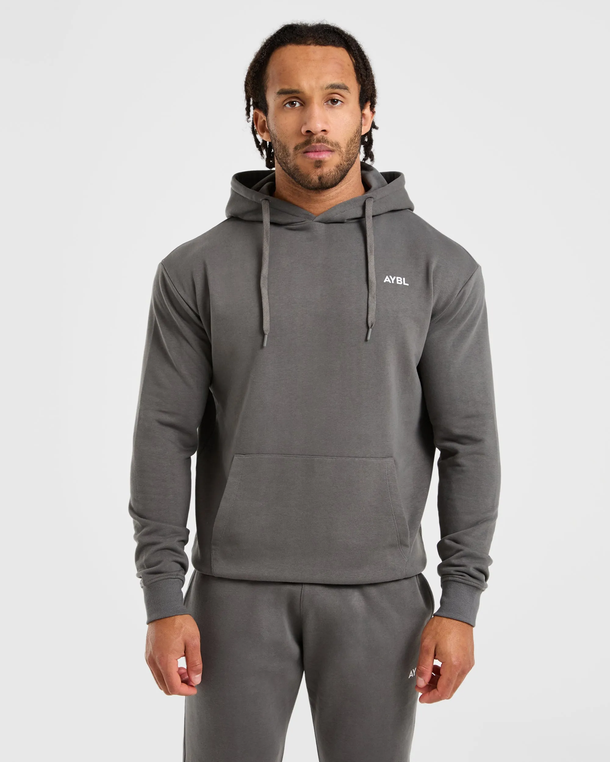 Essential Lightweight Hoodie - Charcoal