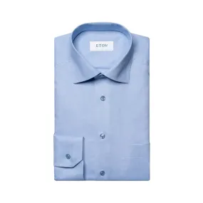 ETON Cutaway Long Sleeve Shirt Single Cuff Classic Fit LIGHT BLUE