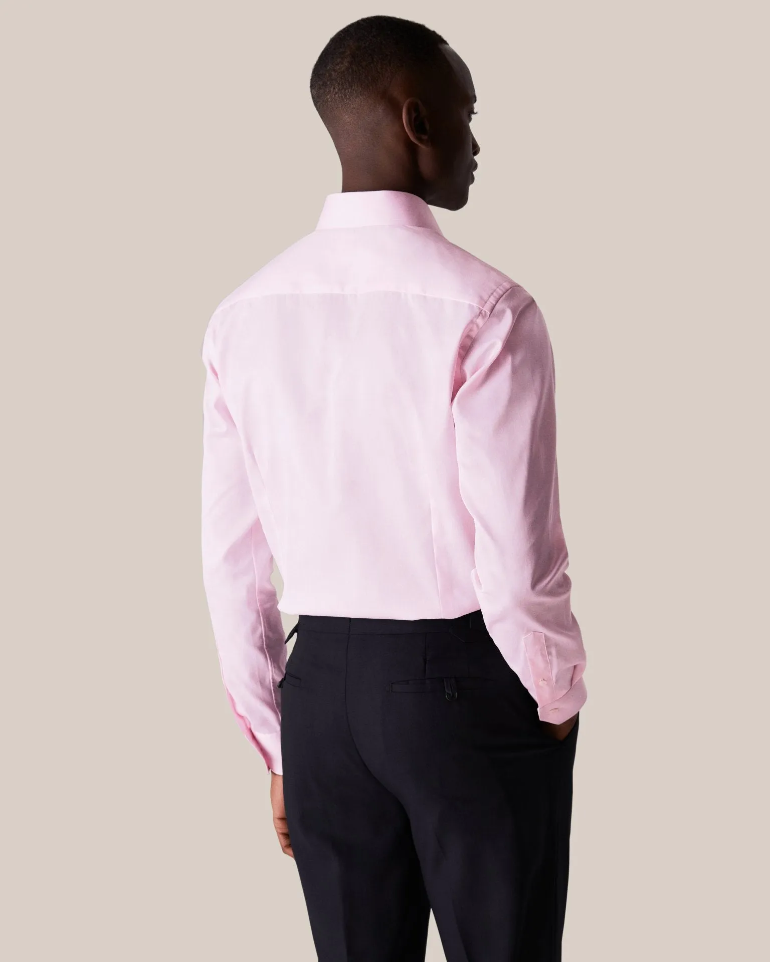 ETON plain buttoned shirt light pink SC-CONTEMPORARY FIT