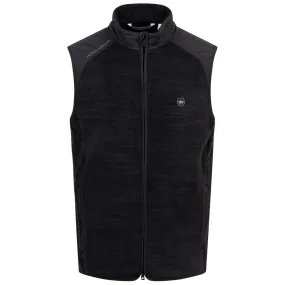 Fade Full Zip Mid Vest Black - AW24