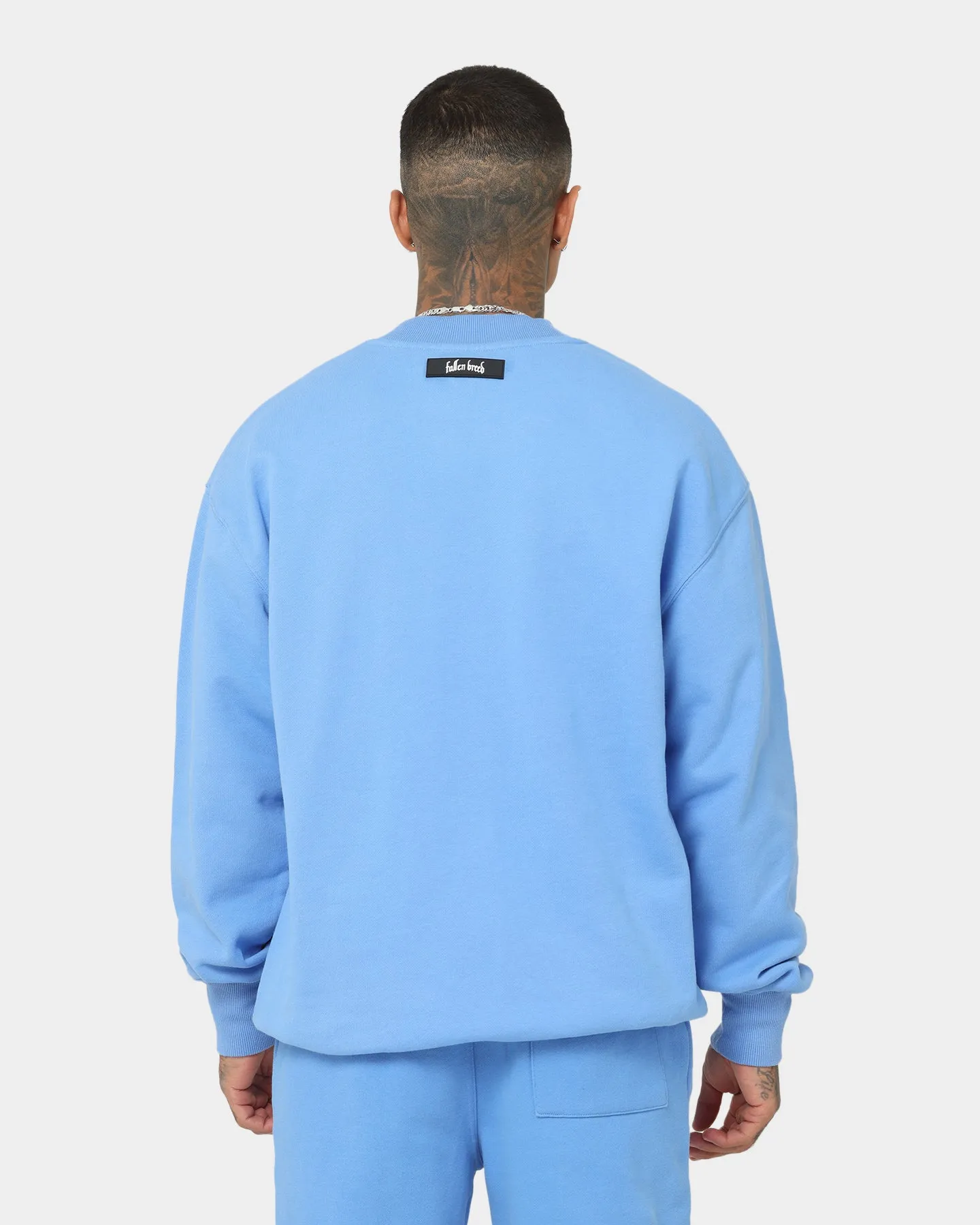 Fallen Breed Logo Crewneck Carolina Blue