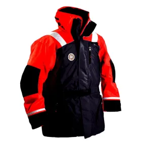 First Watch AC-1100 Flotation Coat - Hi-Vis Orange/Black - XL [AC-1100-OB-XL]