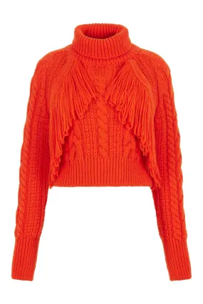 Fringe Knit Sweater