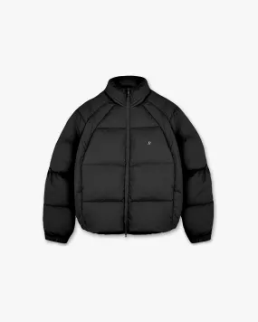 Funnel Neck Puffer - Black