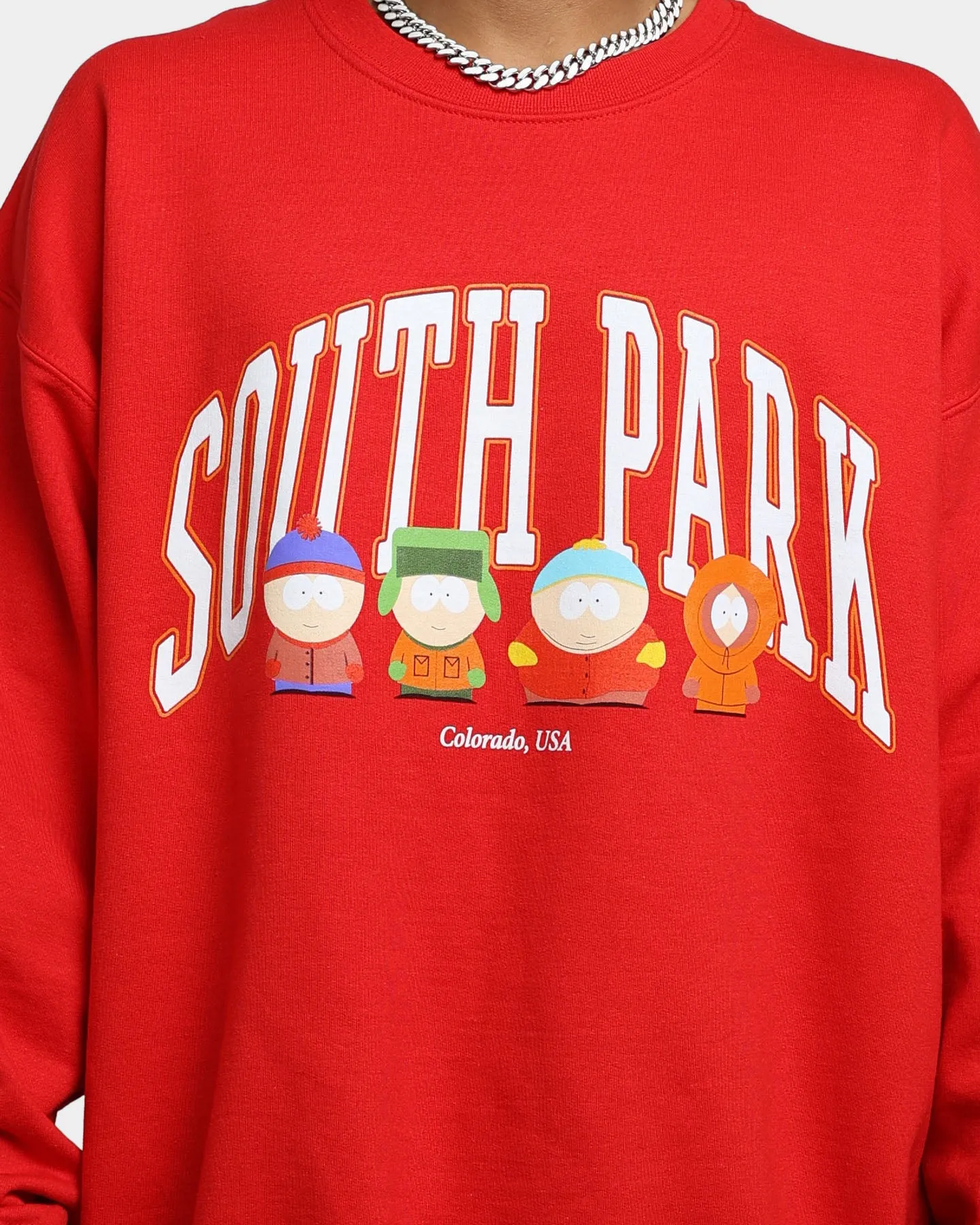 Goat Crew X South Park SP Crewneck Red