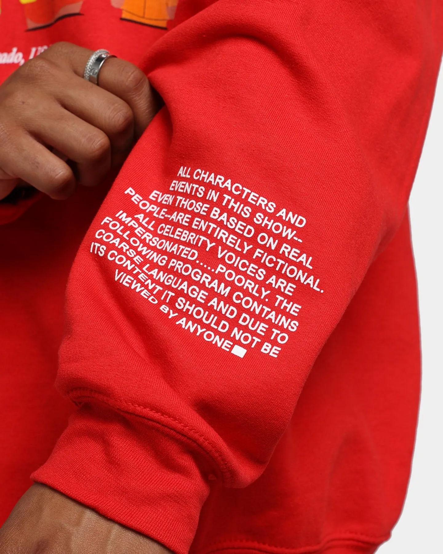 Goat Crew X South Park SP Crewneck Red