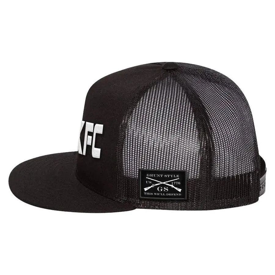 Grunt Style x BKFC Flat Bill Hat - Black