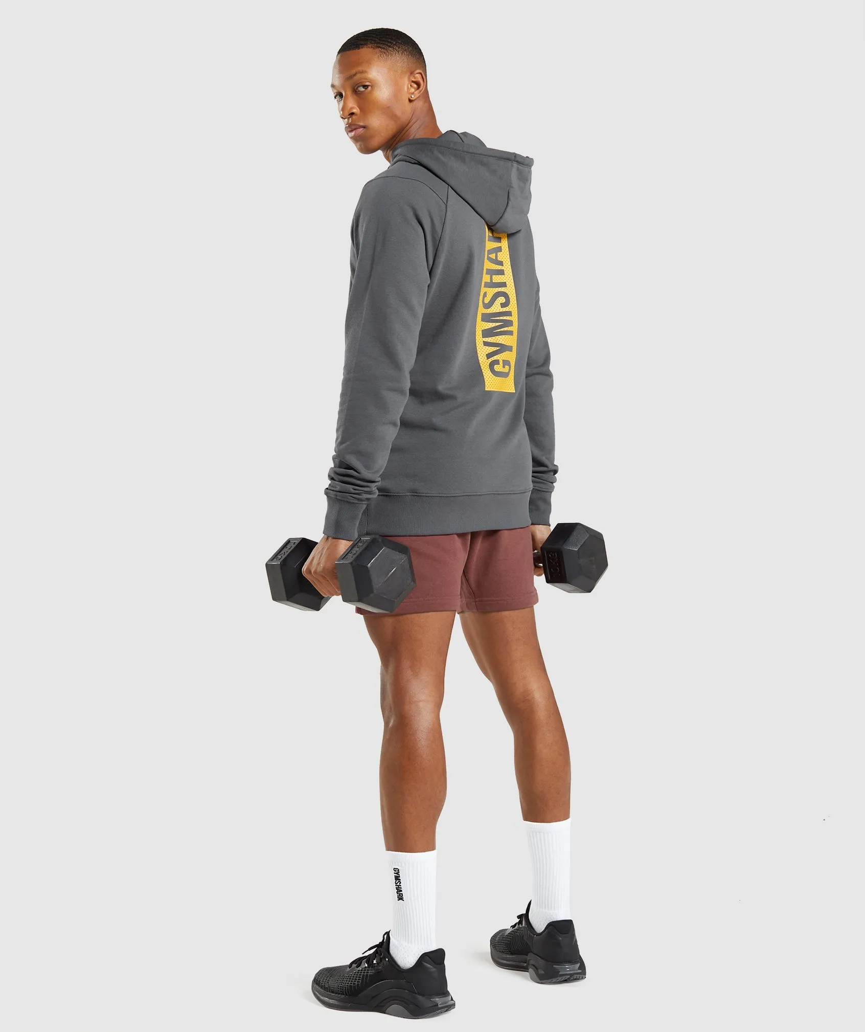 Gymshark Bold Hoodie - Onyx Grey