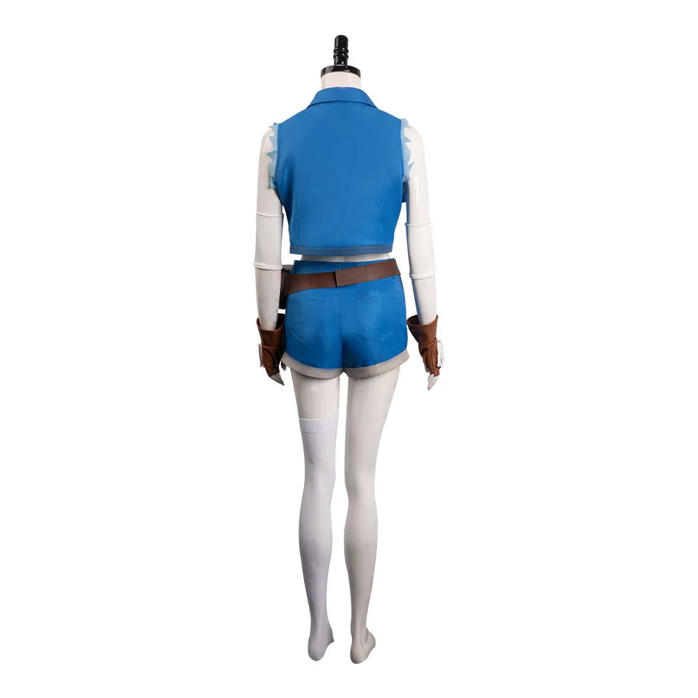 Hi-Fi RUSH - Peppermint Cosplay CostumeCoat Pants  Outfits Halloween Carnival Party Suit