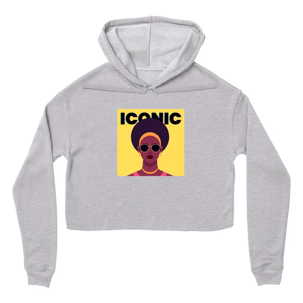 Iconic Ihase Cropped Hoodie