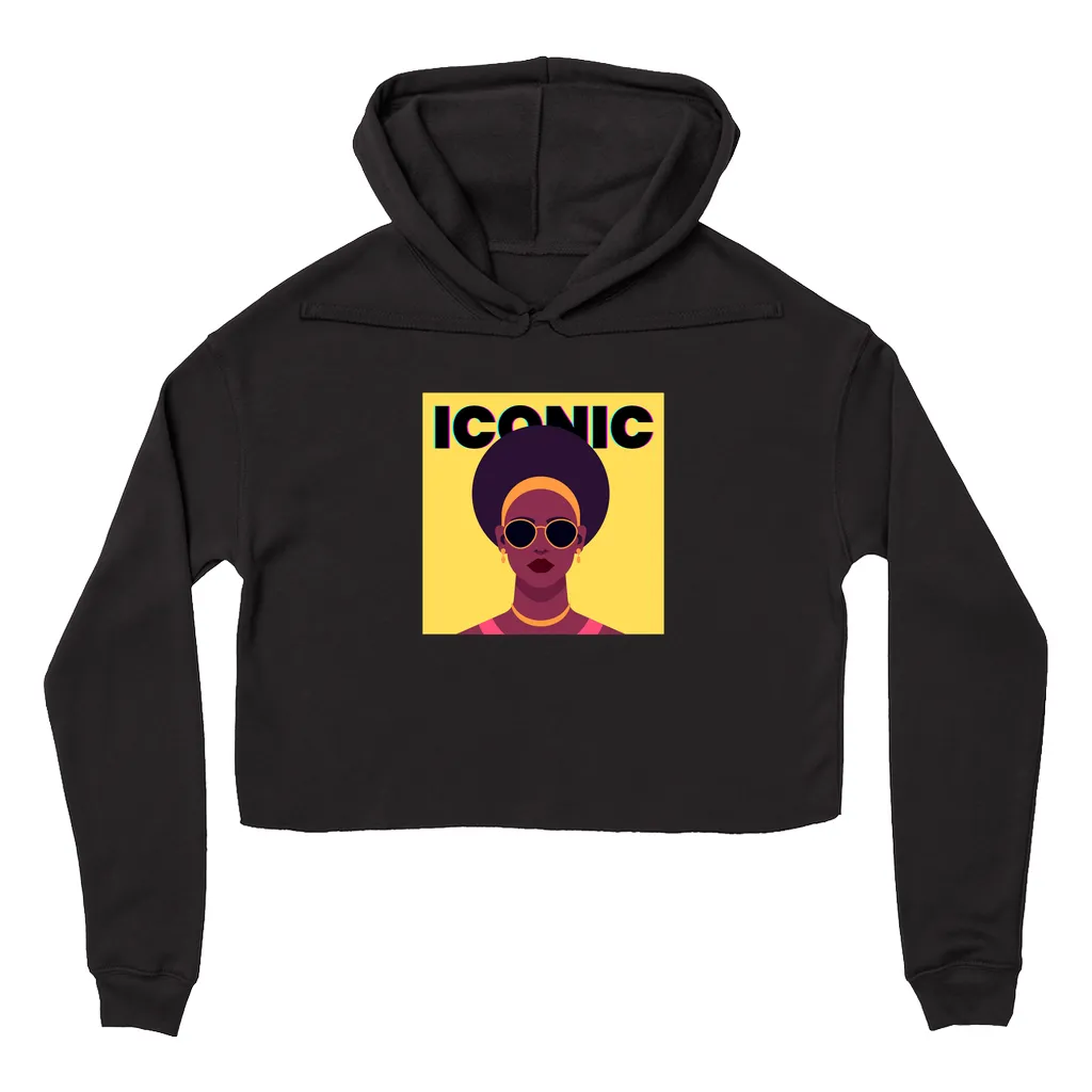 Iconic Ihase Cropped Hoodie