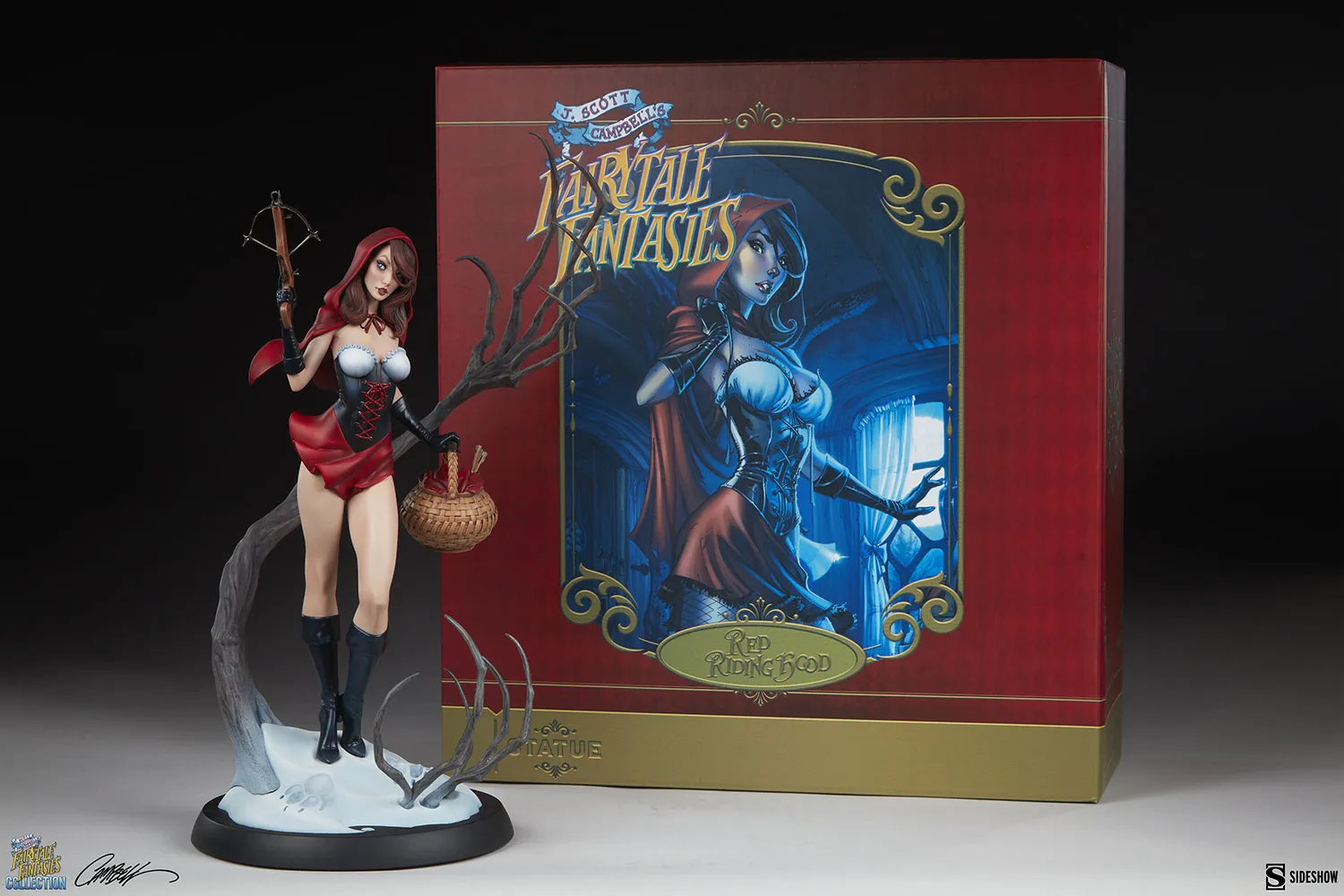 J. Scott Campbell’s Fairytale Fantasies Red Riding Hood Statue