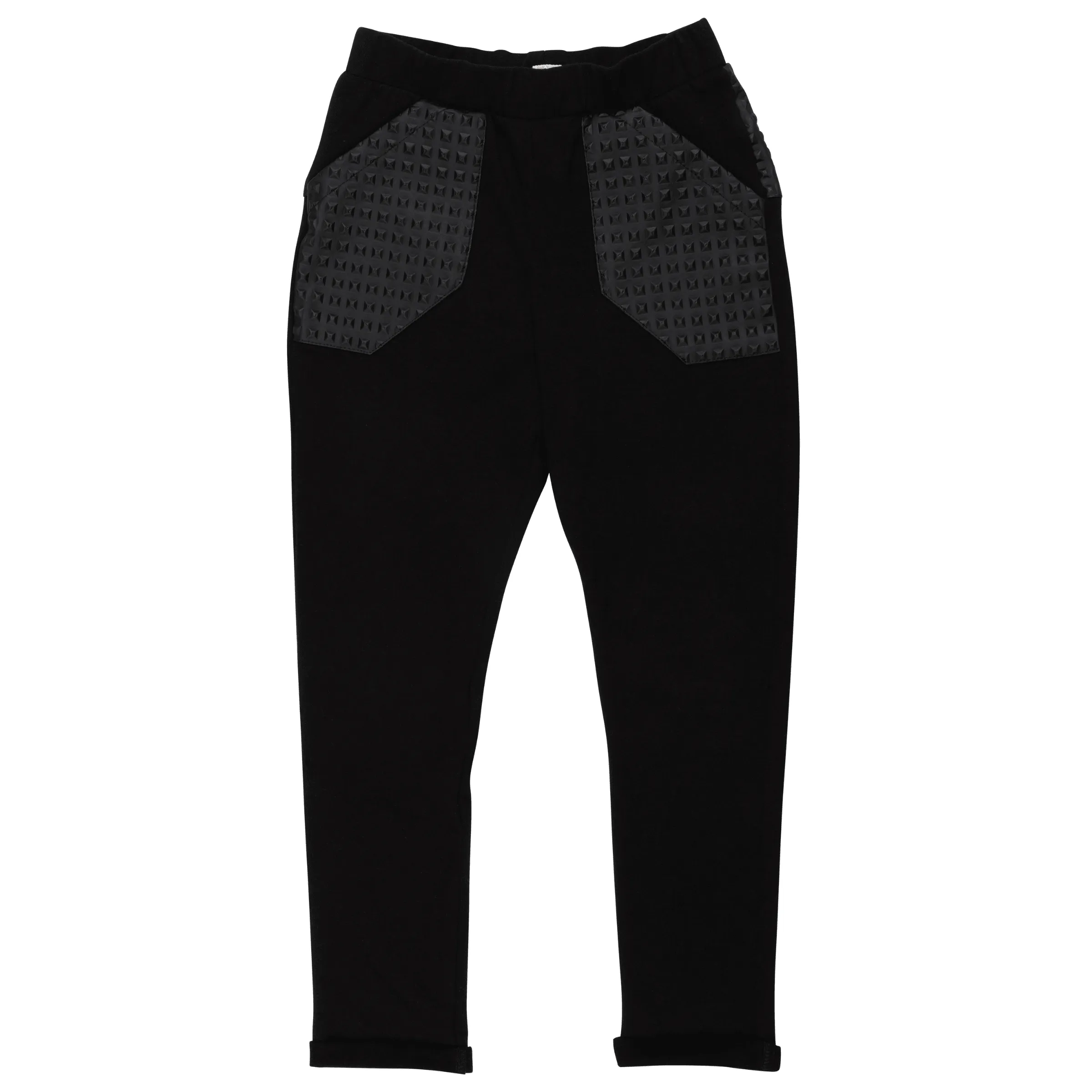 Jackson Black Jogging Bottoms Pants