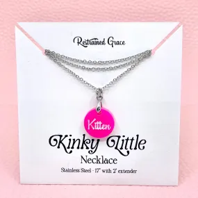 Kinky Little Kitten Necklace