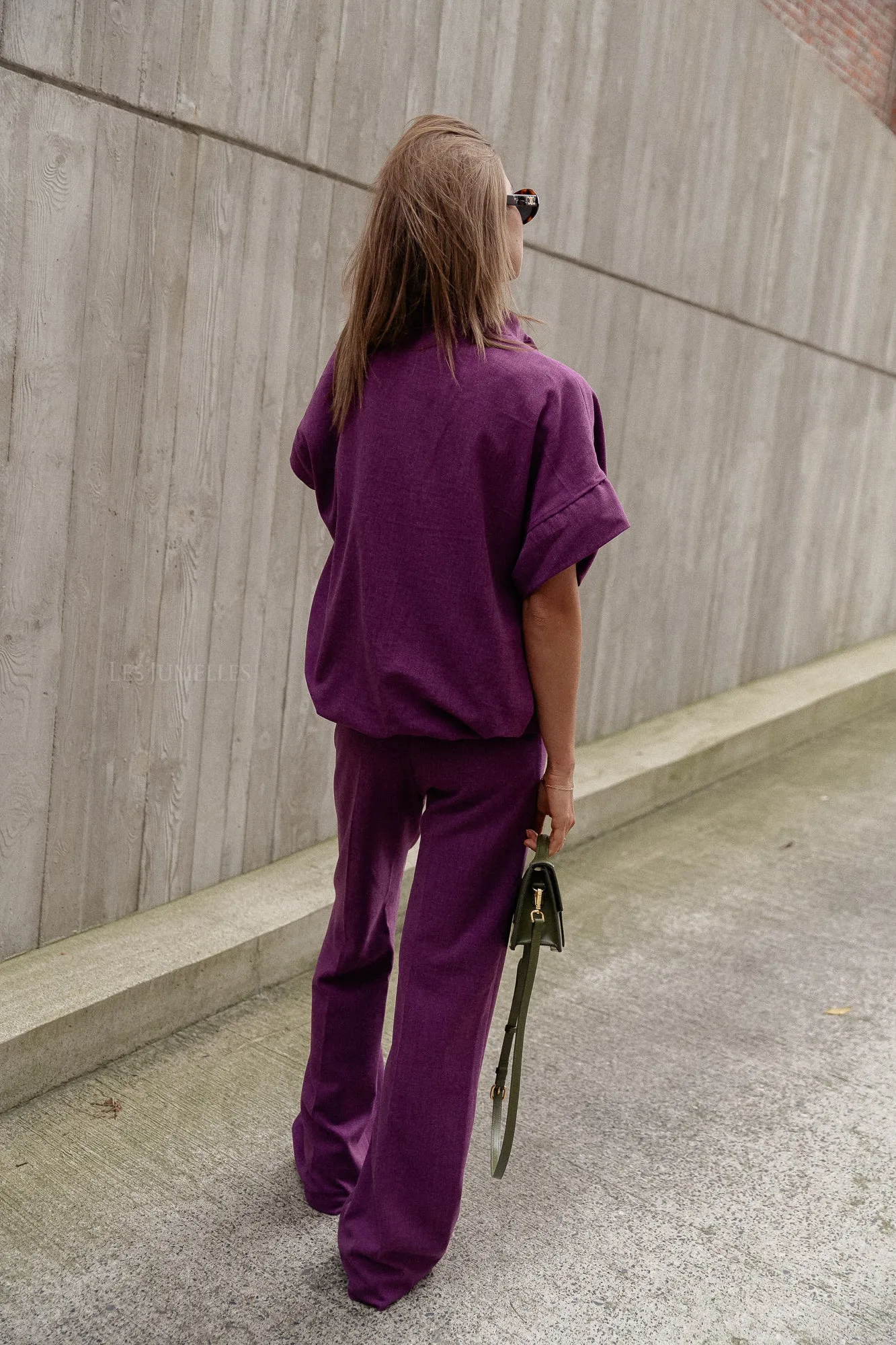 Kiruma pants gentian violet