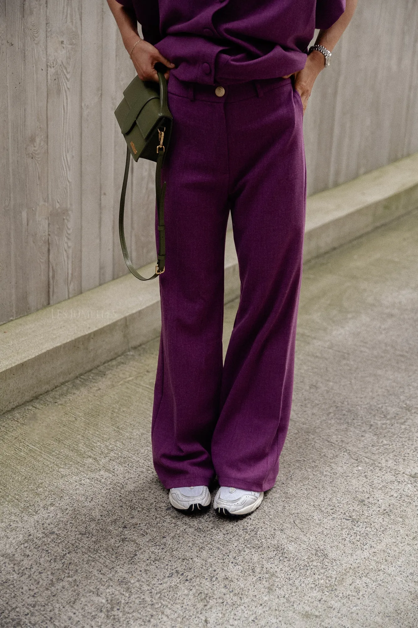 Kiruma pants gentian violet