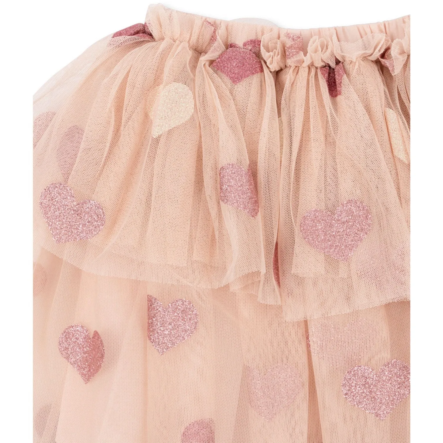 Konges Sløjd Heart Rose Glitter Tullie Skirt