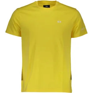 La Martina Yellow Cotton Men T-Shirt