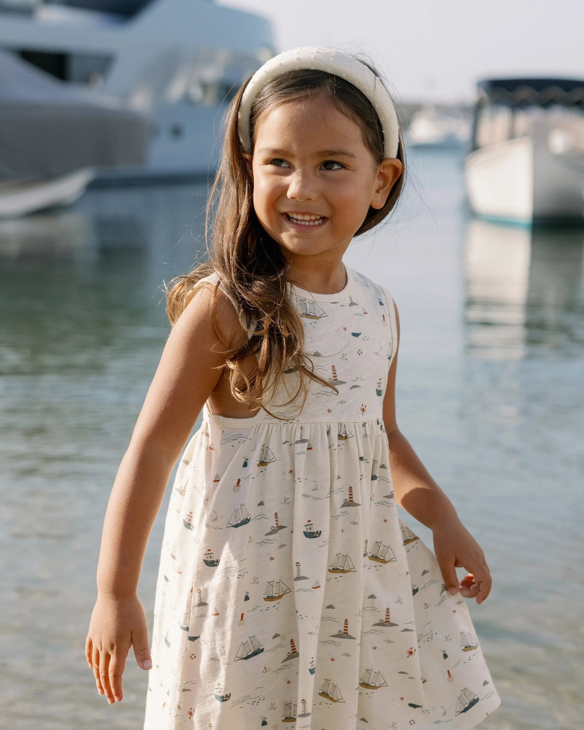 Layla Dress || Nautical