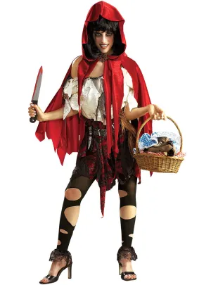 Lil Dead Riding Hood Womens Fairytale Halloween Costume