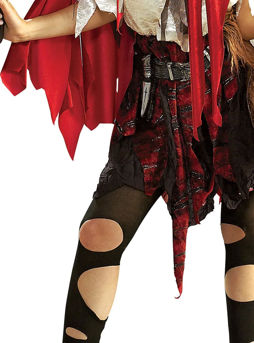 Lil Dead Riding Hood Womens Fairytale Halloween Costume