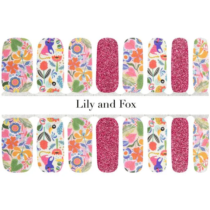 Lily And Fox - Nail Wrap - Fun In The Sun