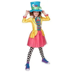 Mad Hatter Girls Deluxe Costume - Teen