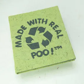 Made With Real Poo! - Grass - Eco-friendly Journal