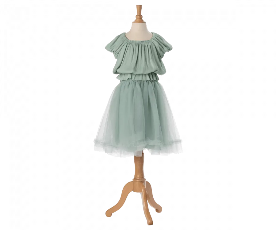 Maileg Princess Skirt Mint 4-6 & 6-8 years: Magic Wardrobe