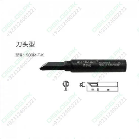 Mechanic Lead Free Soldering Iron Tip 900m-t-sk For Jumper Wire Bga Motherboard Welding Repair Tools