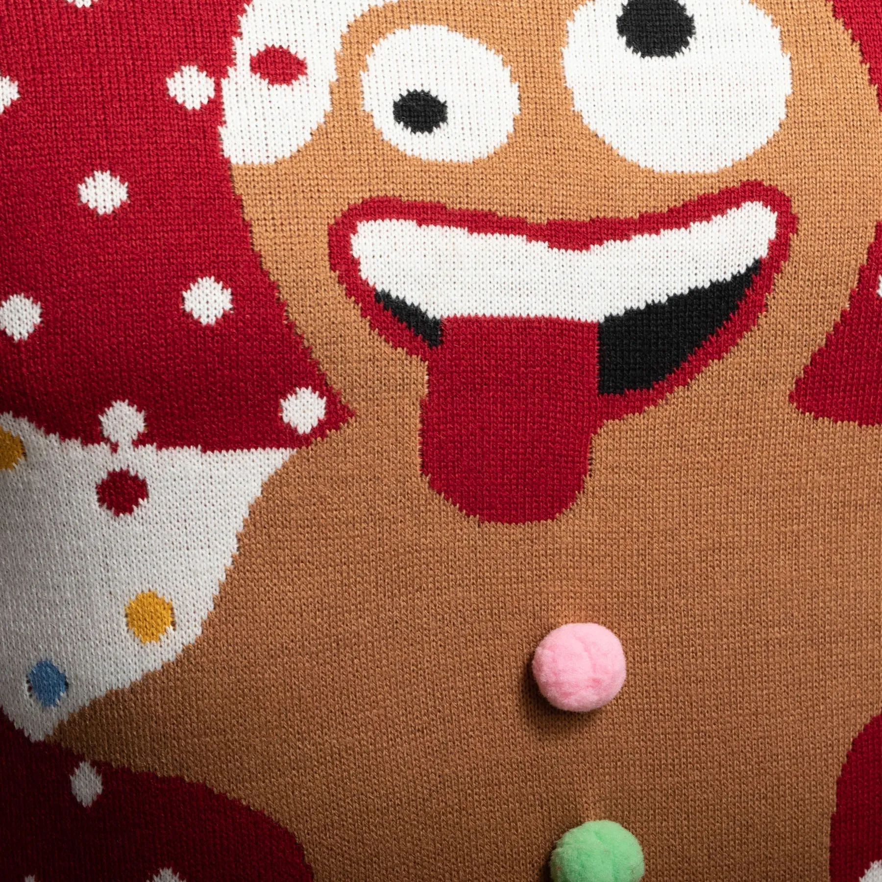 Men's Gingerbread Christmas Jumper