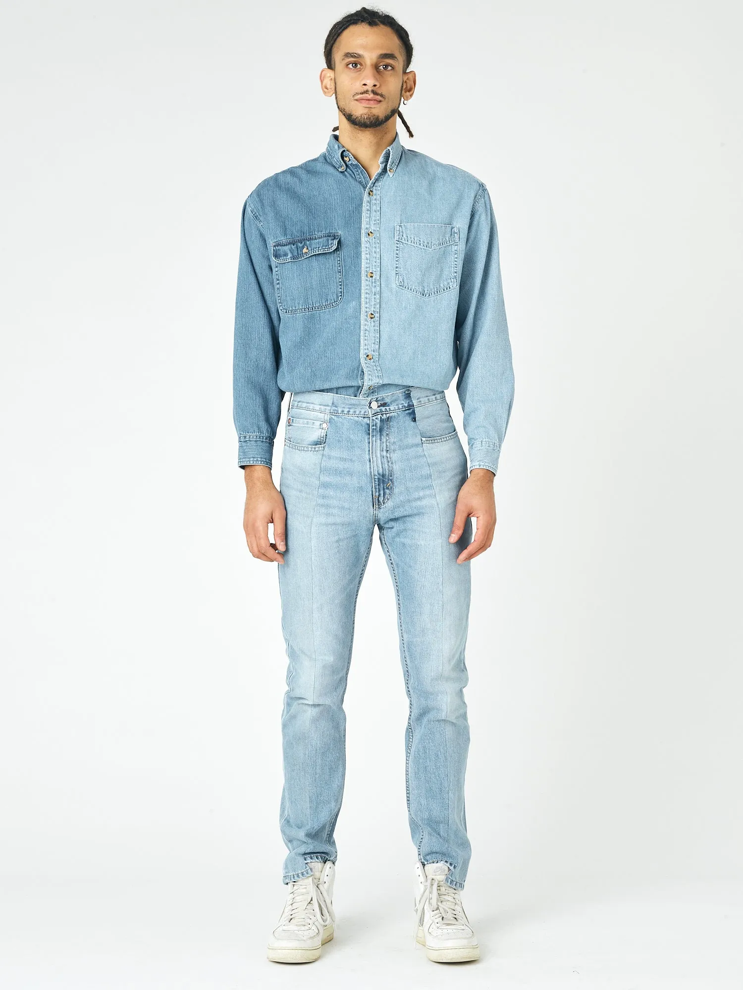 Men's Straight Leg Jean Light Blue