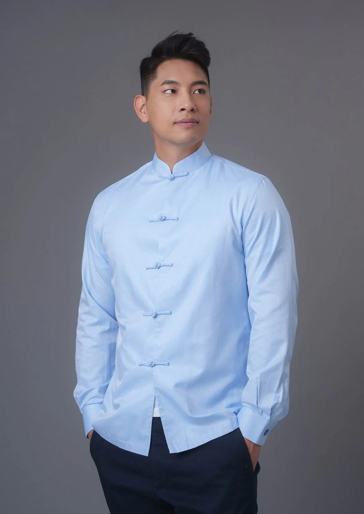 Men's Tang Shirt (Light Blue)