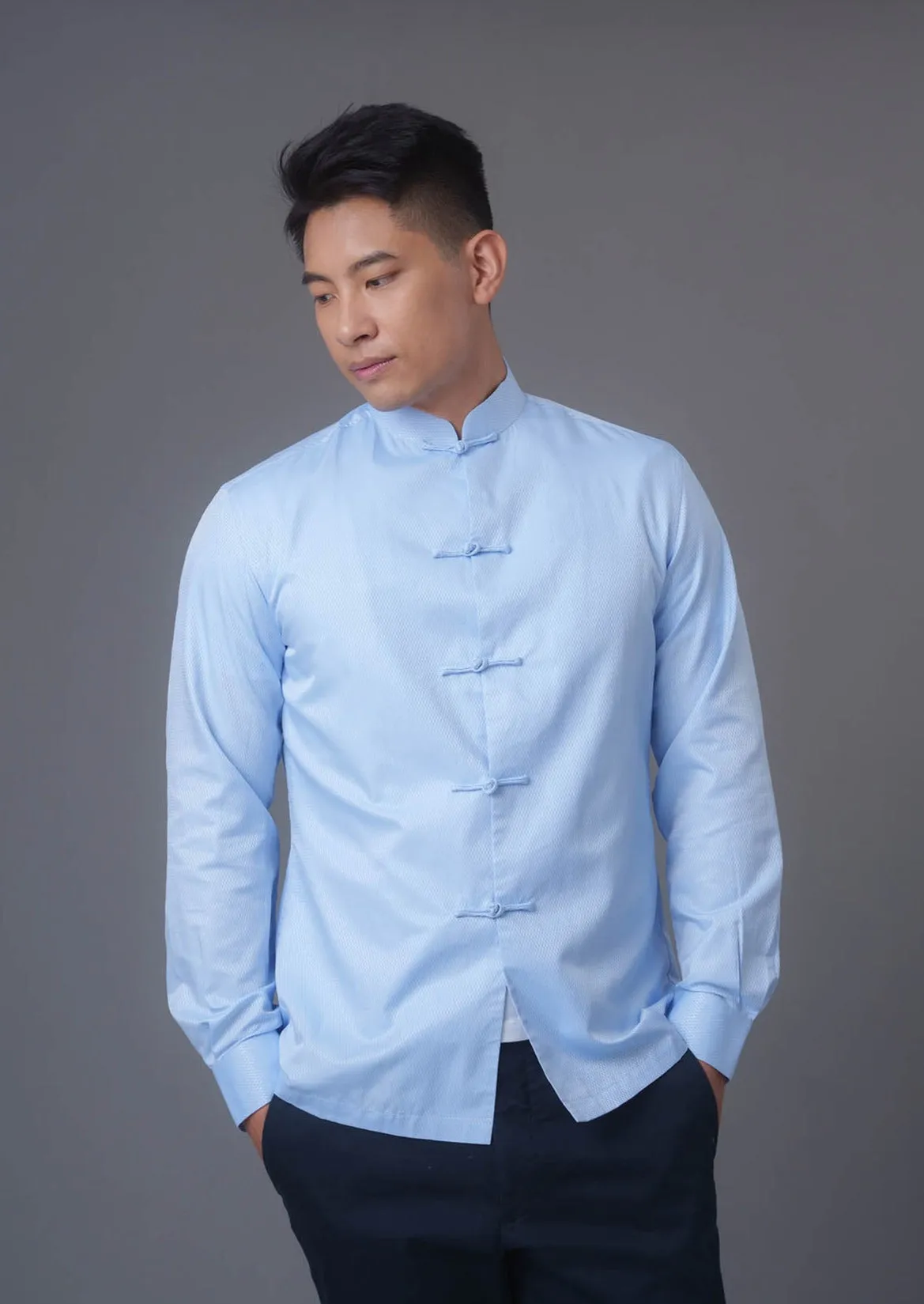 Men's Tang Shirt (Light Blue)