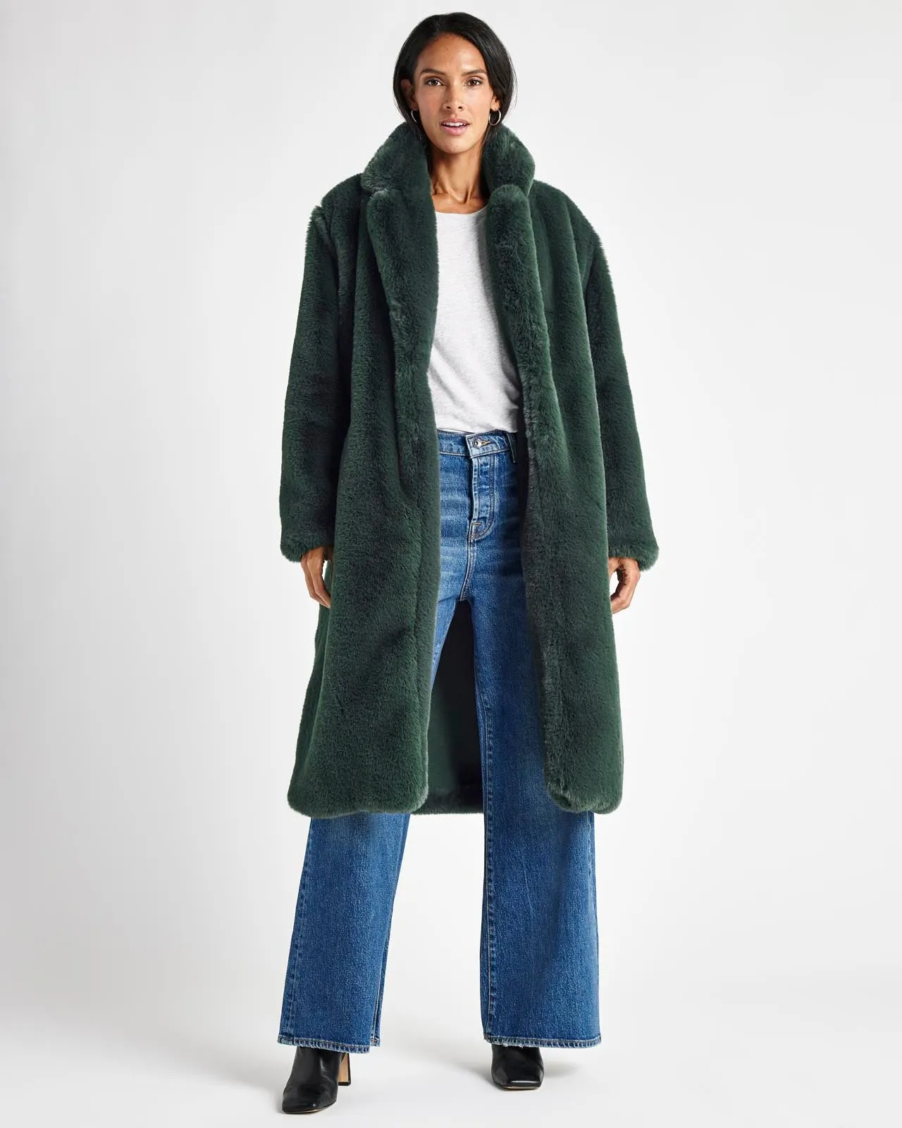 Mikaela Faux Fur Coat