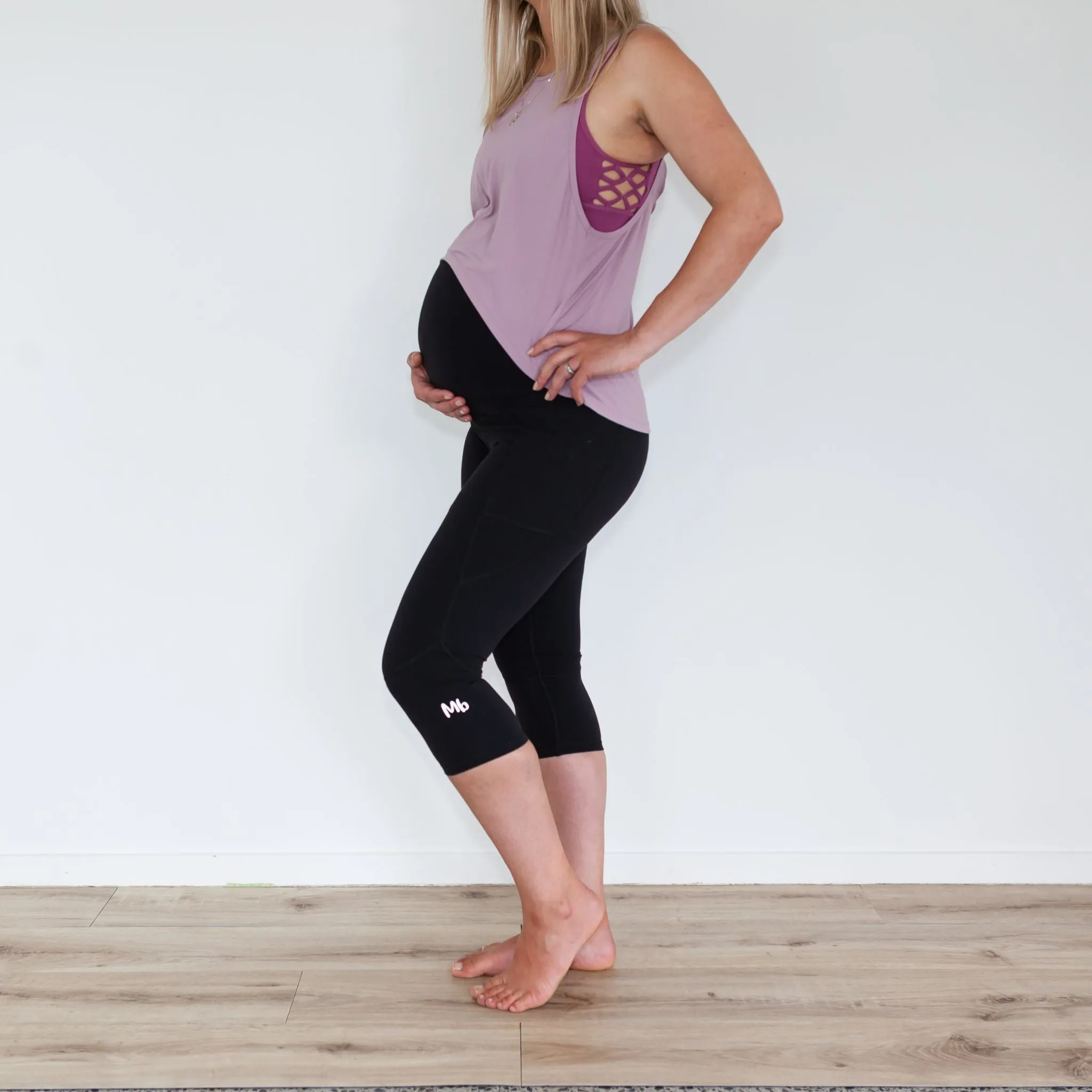 Milkbar Active Leggings - Extra High Waist 3/4 | Black