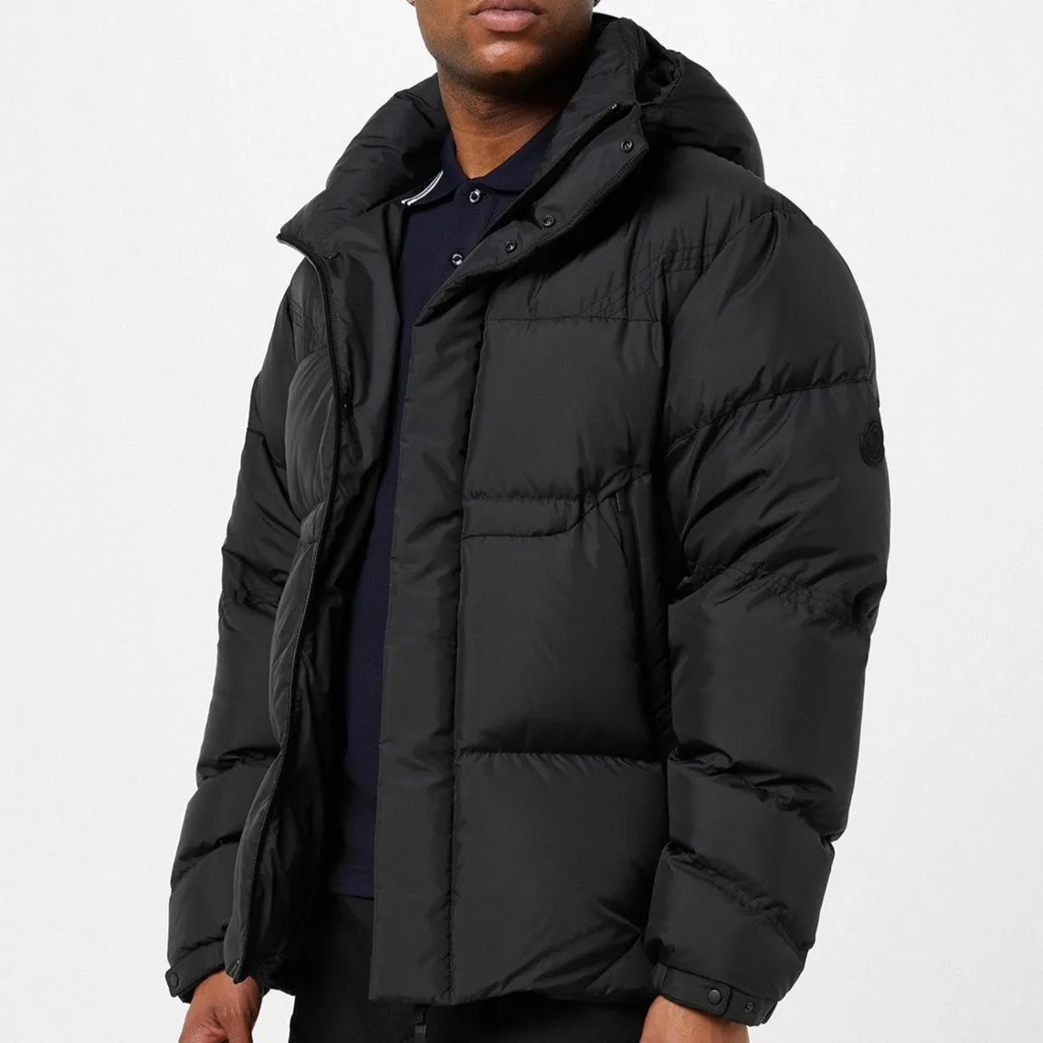 Moncler Black Jarama Puffer Jacket