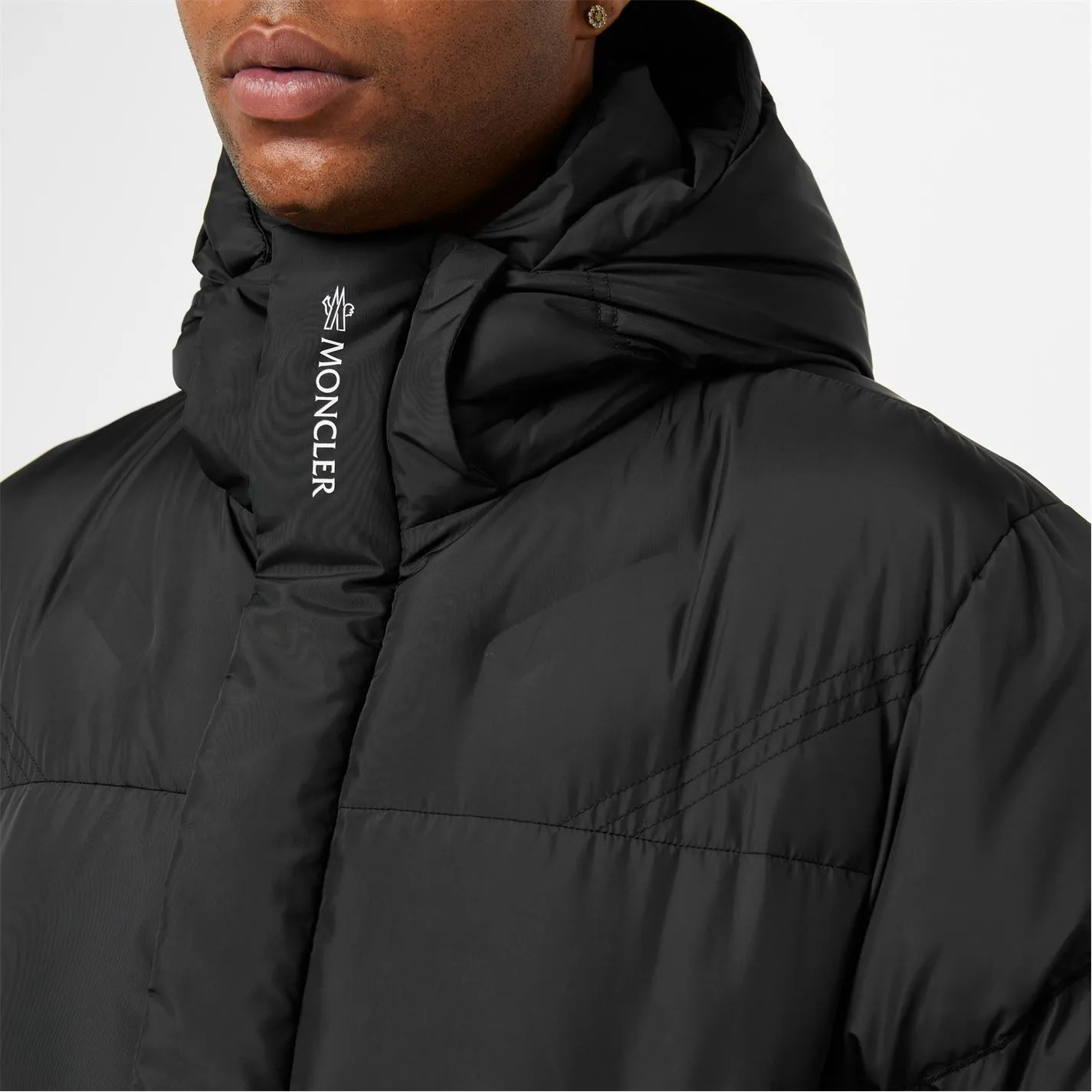 Moncler Black Jarama Puffer Jacket