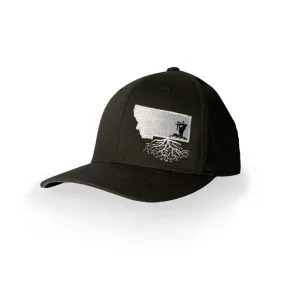 Montana Elk Structured Flexfit Hat