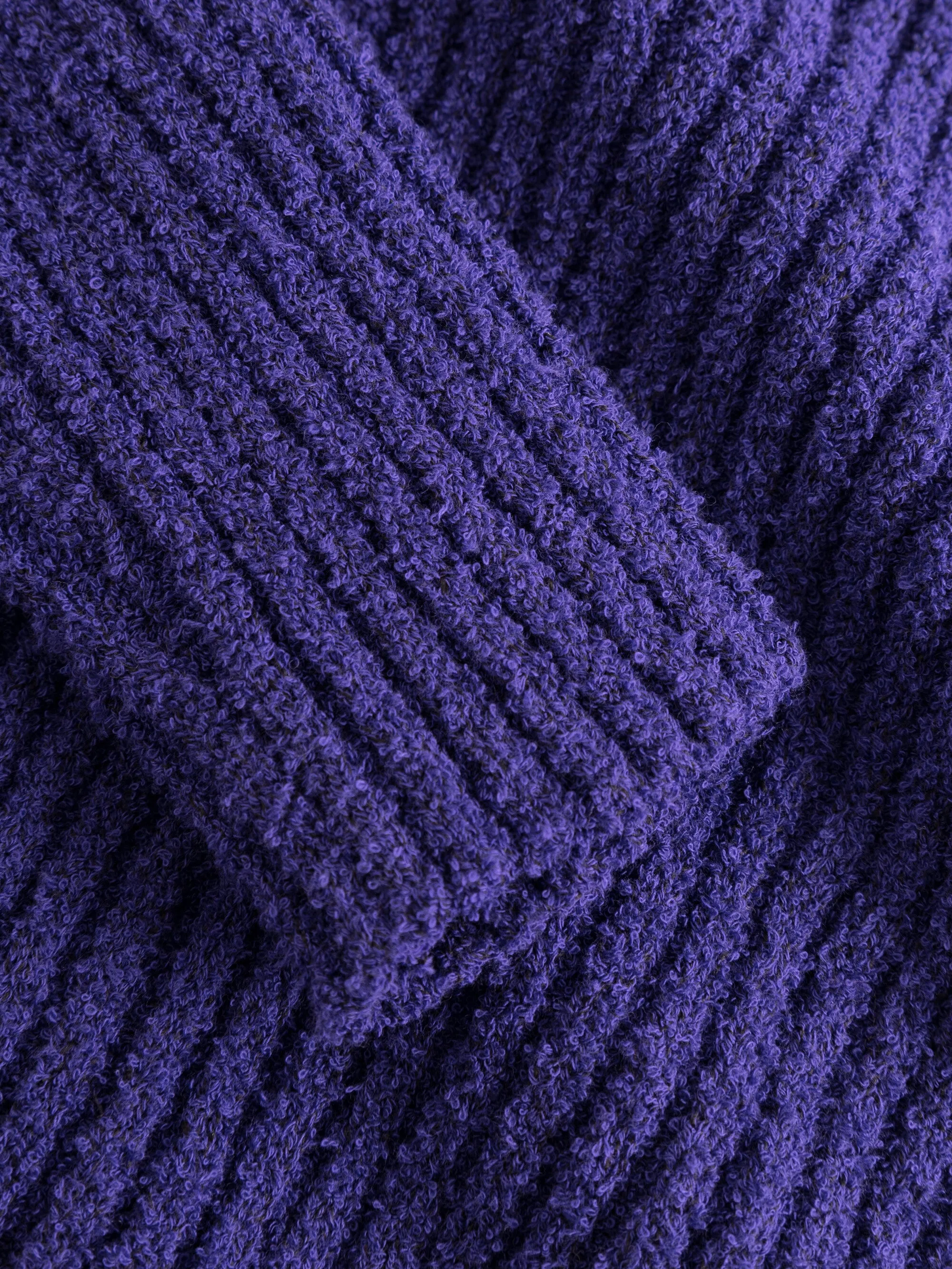 Mouline roll neck - Deep Purple