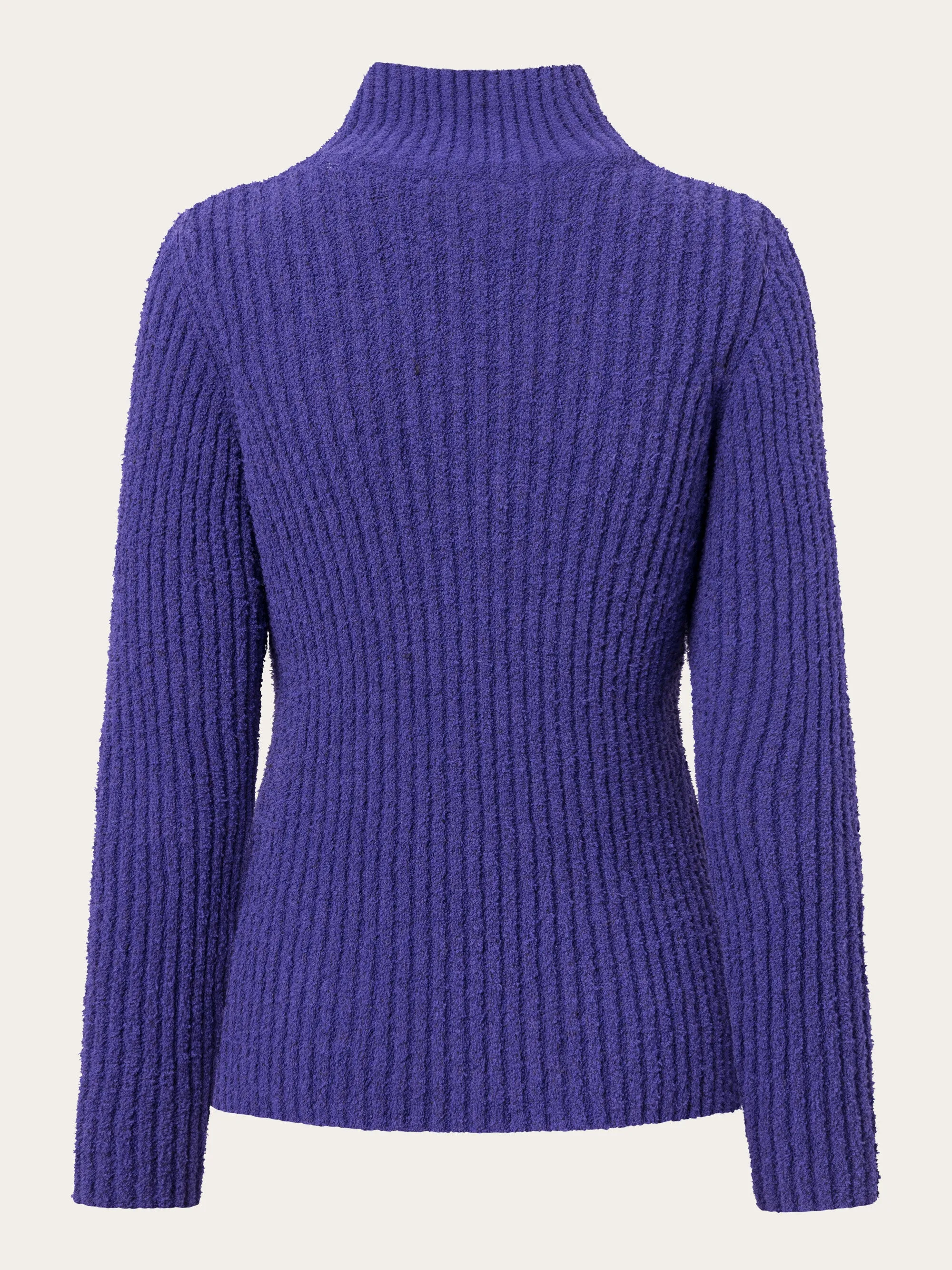 Mouline roll neck - Deep Purple