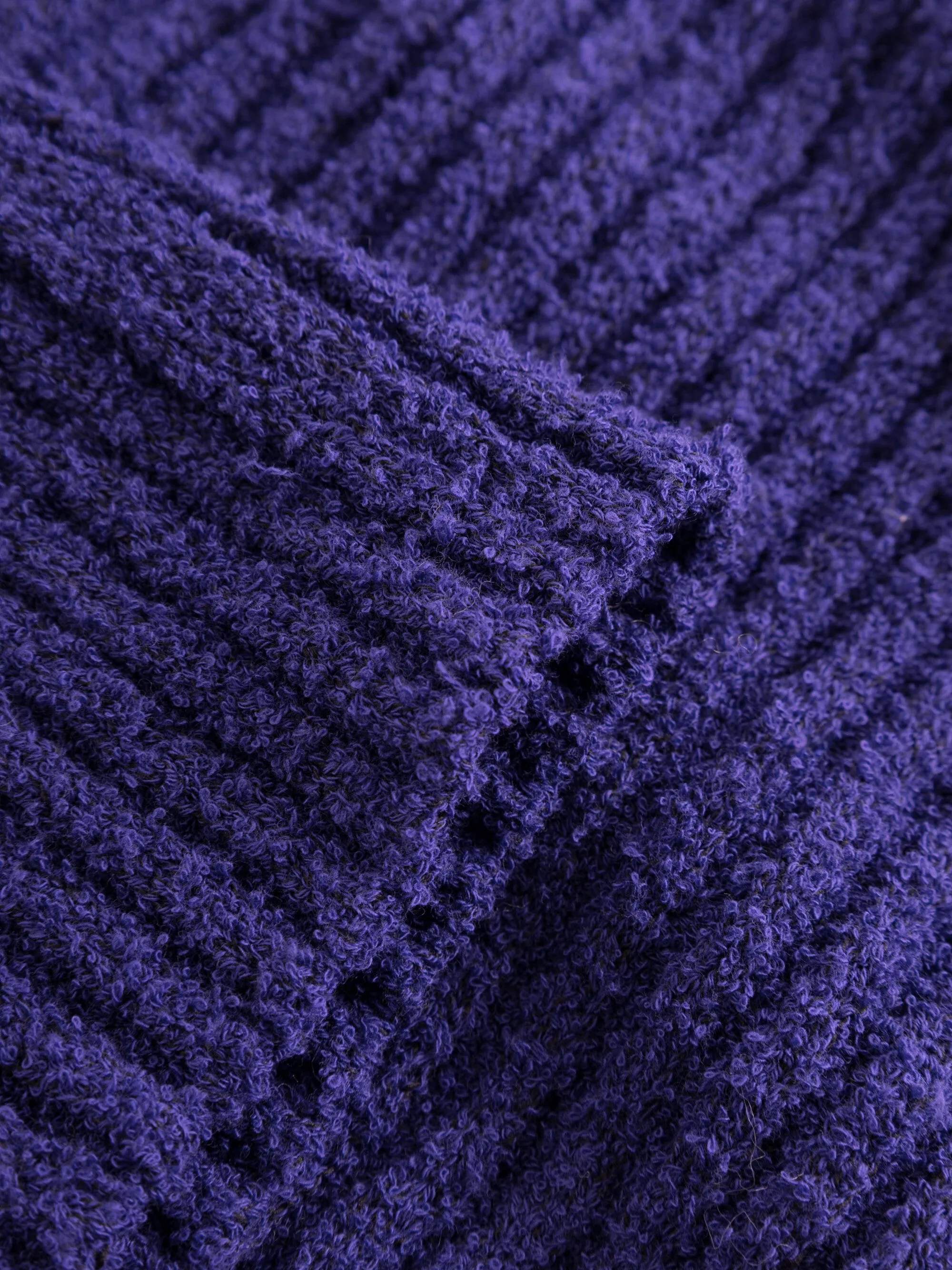 Mouline roll neck - Deep Purple