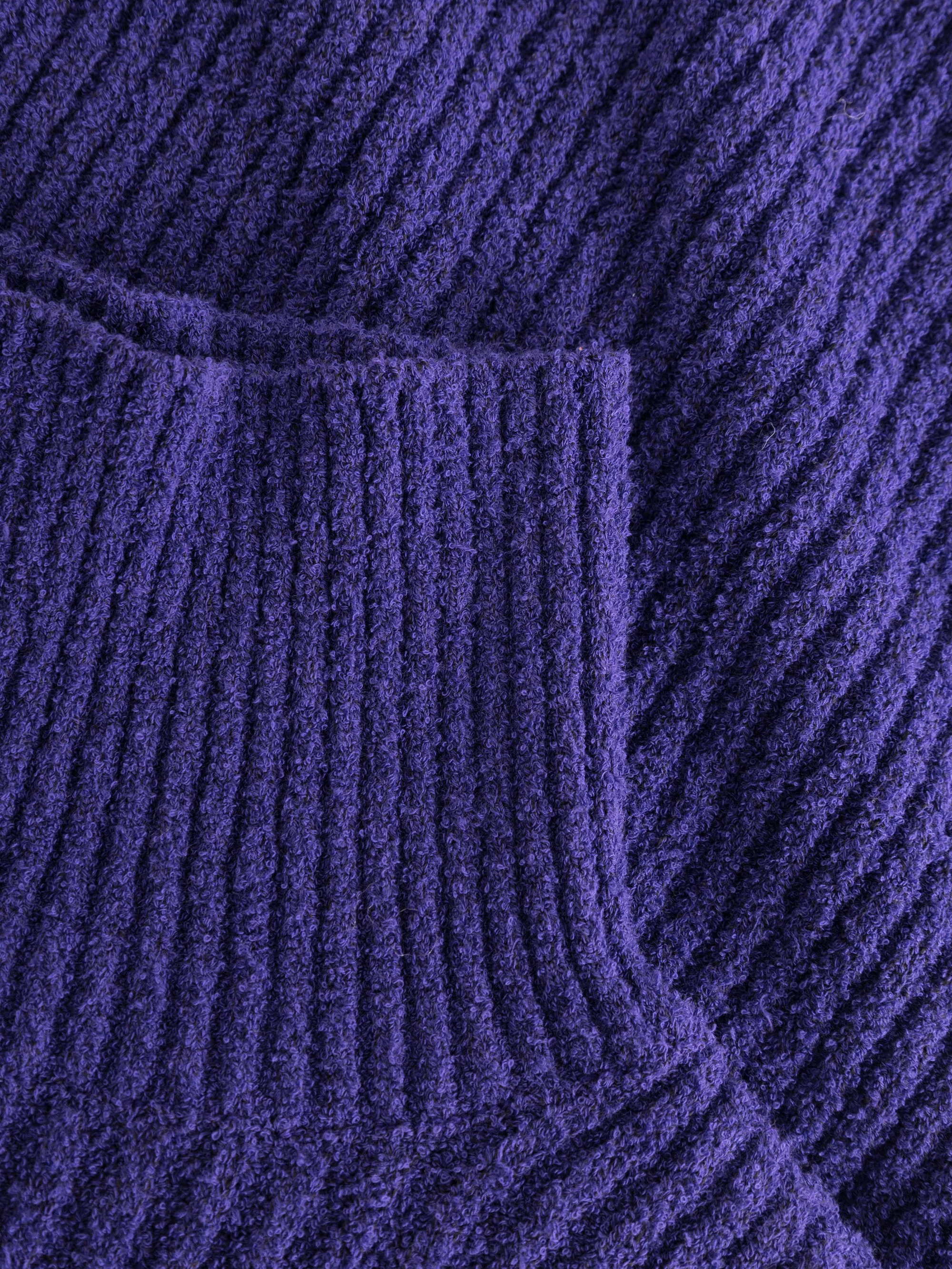 Mouline roll neck - Deep Purple