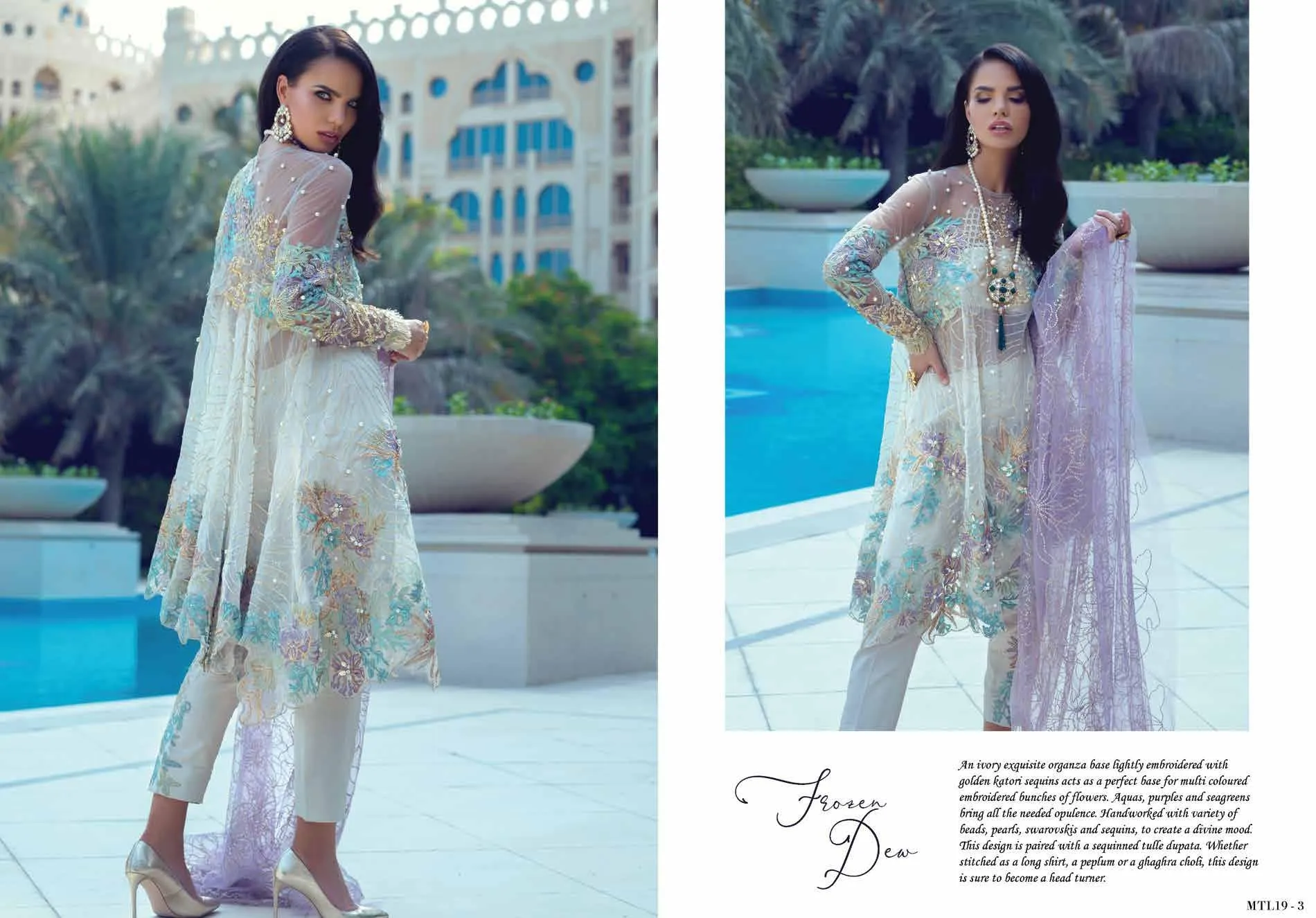 Mushq Trousseau De Luxe Wedding Festive Collection 2019 – Frozen Dew