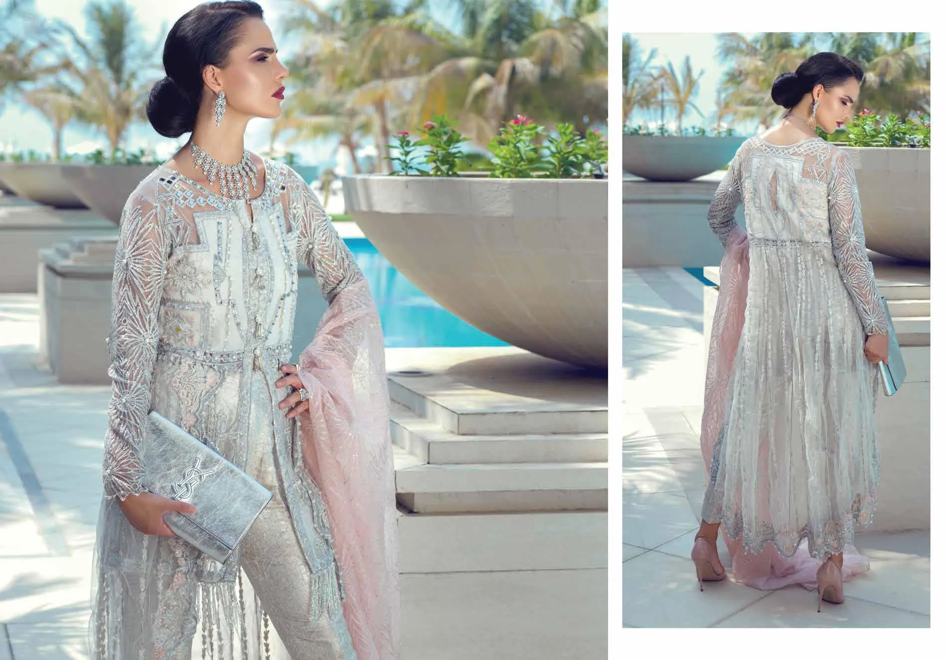 Mushq Trousseau De Luxe Wedding Festive Collection 2019 – Silver Queen