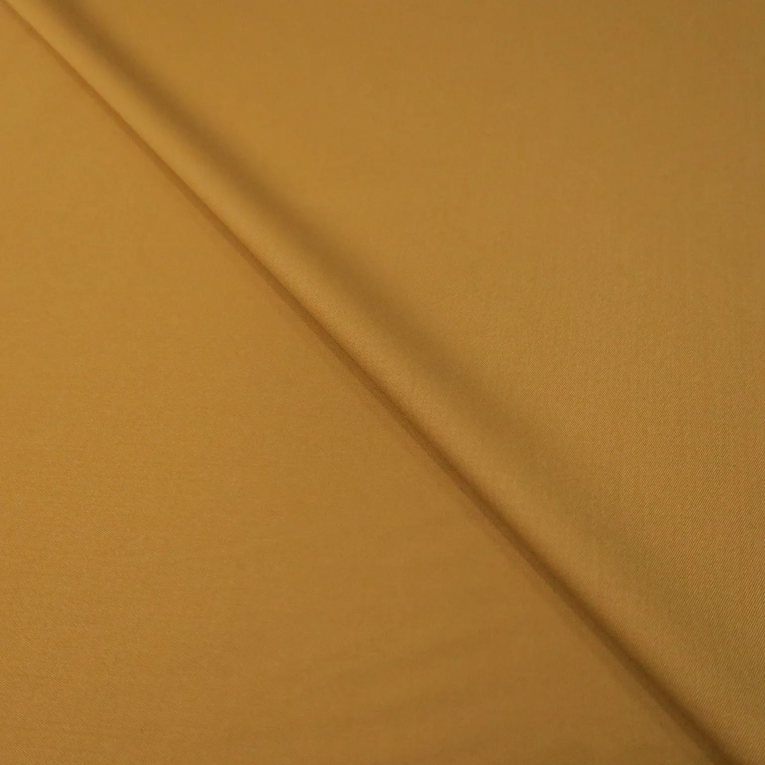 Mustard Solid Tasmanian Gabardine Loro Piana Fabric