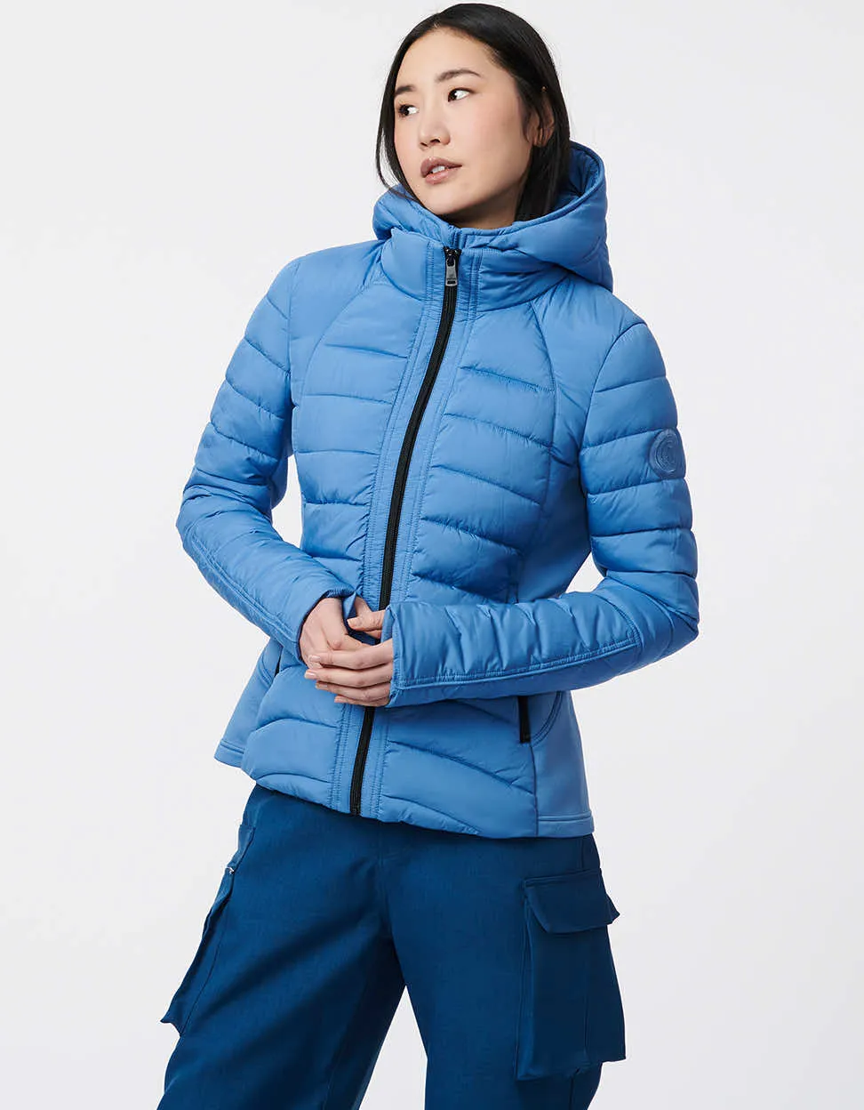 Neo Active Double Up Hooded Puffer