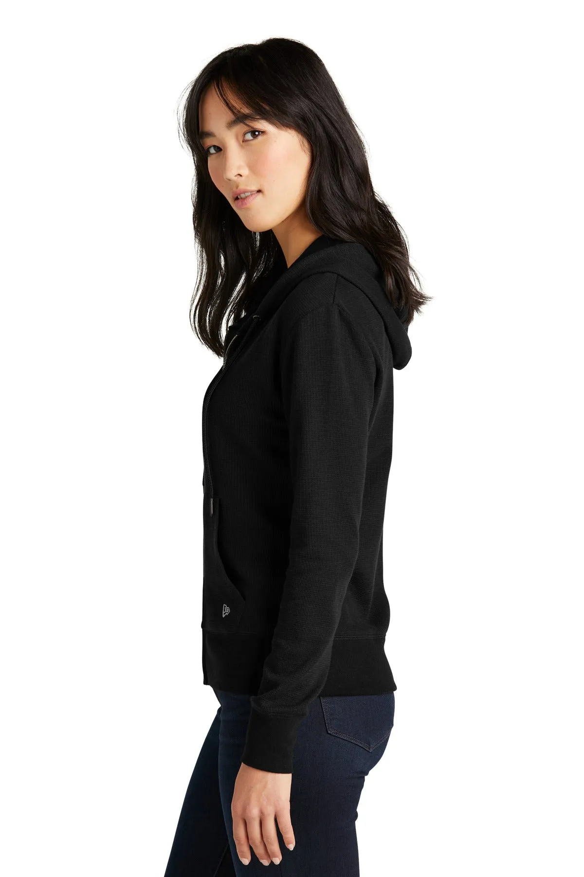 New Era® Ladies Thermal Full-Zip Hoodie LNEA141